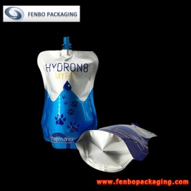 600ml spouted pouches for water beverage packaging wholesale-FBYXZLA116