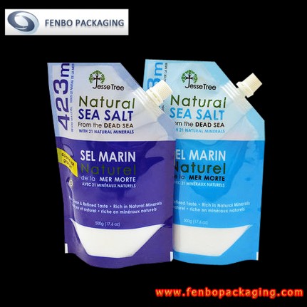 customized sea salt packaging spouted stand up pouch at competitive price in kolkata-FBXZZL108 customized sea salt packaging spouted stand up pouch at competitive price in kolkata-FBXZZL108