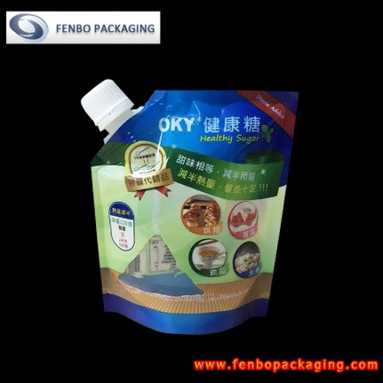 250g plastic corner spout stand up pouches indonesia for sugar powder-FBXZZLA163 250g plastic corner spout stand up pouches indonesia for sugar powder-FBXZZLA163
