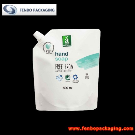 500ml refillable liquid hand soap spout pouches flexible packaging malaysia-FBYXXZA161 500ml refillable liquid hand soap spout pouches flexible packaging malaysia-FBYXXZA161