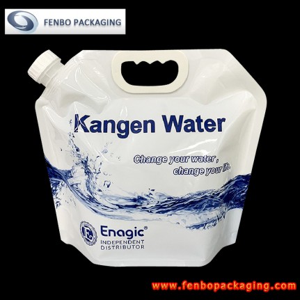 5liter big handle spouted stand up pouches for kangen water packaging canada-FBYXXZA170 5liter big handle spouted stand up pouches for kangen water packaging canada-FBYXXZA170