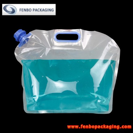 5liter custom spouted liquid packaging stand up pouches with handle-FBYXXZA171 5liter custom spouted liquid packaging stand up pouches with handle-FBYXXZA171