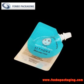 disposable cosmetic corner spout pouch for 30ml liquid mask-FBYXXZA165