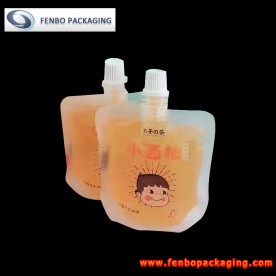 empty plastic spouted standing pouch for packaging 50ml jelly in delhi-FBTBZLA181B