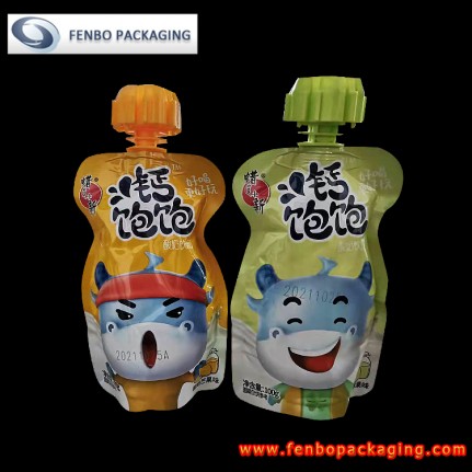 aluminum foil spouted liquid baby food stand up pouches factory-FBYXZL120 aluminum foil spouted liquid baby food stand up pouches factory-FBYXZL120