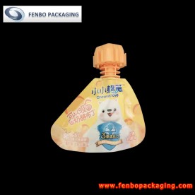 2 oz shaped spout standing pouches with customized printing-FBYXZLA123B