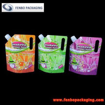 bolsa doy pack con tapa para liquidos para empaques de plastico flexible-FBXZZL114 bolsa doy pack con tapa para liquidos para empaques de plastico flexible-FBXZZL114