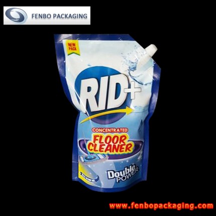900ml doypapck stand up pouches with spout for floor cleaner liquid-FBYXXZA192 900ml doypapck stand up pouches with spout for floor cleaner liquid-FBYXXZA192