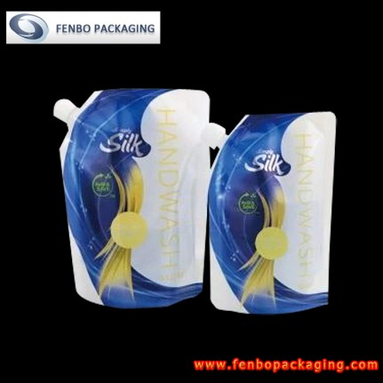 600/1000ml liquid hand wash side corner spout stand up pouch with cap-FBYXXZA201 600/1000ml liquid hand wash side corner spout stand up pouch with cap-FBYXXZA201