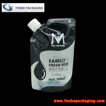 500ml liquid milk disposable spout laminated standing pouch johannesburg-FBYXXZA208