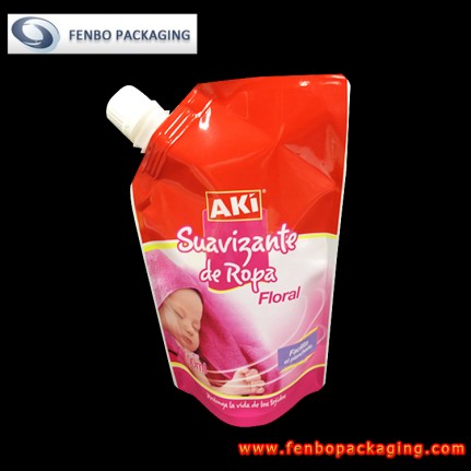 550ml liquid detergent stand up doypack pouch with spout plastic manufacturer-FBYXXZA207 550ml liquid detergent stand up doypack pouch with spout plastic manufacturer-FBYXXZA207