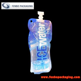 500ml customized spouted stand up pouch plastic drinking water bags with spout-FBTBZLA195