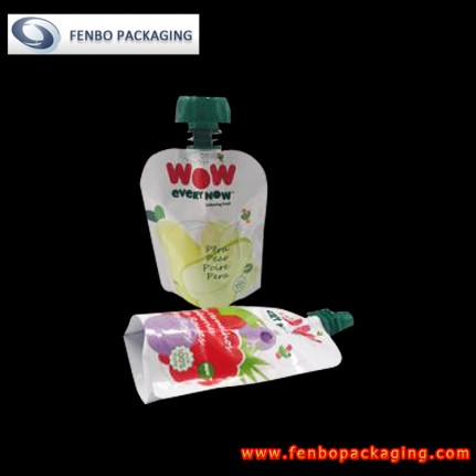 90ml china premade spout baby food stand up pouch bags-FBTBZLA187 90ml china premade spout baby food stand up pouch bags-FBTBZLA187