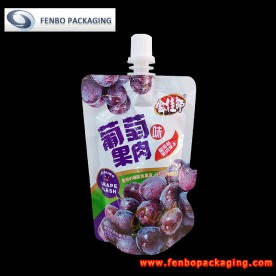110ml fruit beverage packaging spout standing up pouches bag thailand-FBTBZLA196