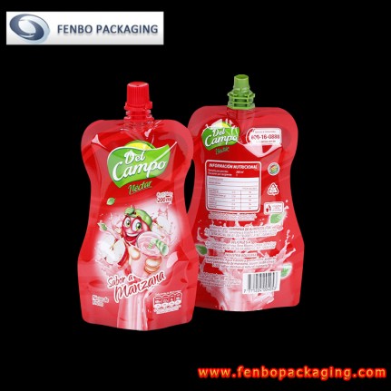 200ml custom printed fruit juice packaging bag spout stand up pouches-FBYXZLA128 200ml custom printed fruit juice packaging bag spout stand up pouches-FBYXZLA128