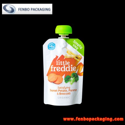 90ml spouted standup pouch SUP for baby food packaging philippines-FBTBZLA202 90ml spouted standup pouch SUP for baby food packaging philippines-FBTBZLA202