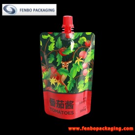 200 ml ketchup sauce spout stand up pouches packaging australia-FBTBZLA207