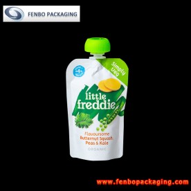 90ml baby food spouted stand up fruit puree pouch uae-FBTBZLA212