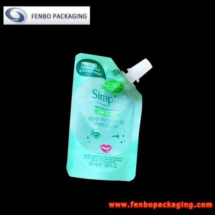 mini spout doy pack pouches 2 oz cosmetic packaging usa-FBYXXZA219