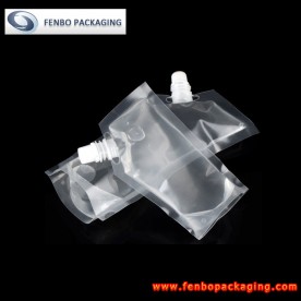 100ml plastic plastic liquid spout bags with screw tops wholesale-FBYXXZA226
