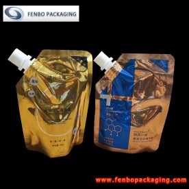 fitment pouches for liquid shampoo packaging-FBXZZL123