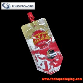 258gram custom design spouted retort pouches for food packaging-FBQEBA068