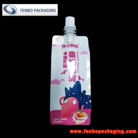 70ml printed heat seal liquid food spout bags wholesale-FBQEBA085B