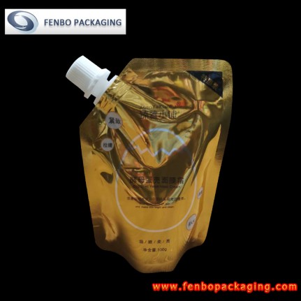 buy 100ml mylar bags pouches with corner spout nozzle-FBYXXZA233A buy 100ml mylar bags pouches with corner spout nozzle-FBYXXZA233A