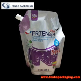 2300ml liquid detergent spouted doy packs pouches bag aluminum foil singapore-FBYXXZA243