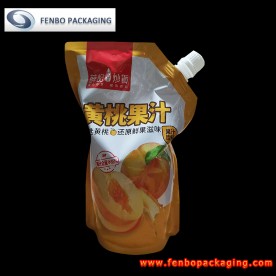 1 liter fruit juice corner spout stand up bags aluminum foil-FBYXXZA241B