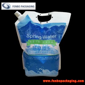 1 gallon spout spring water packing standing bags manufacturer-FBYXXZA245