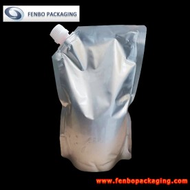 1 liter aluminum foil liquid food corner spout bag-FBYXXZA248