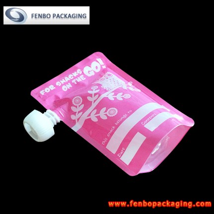 125gram plastic zip doy pack bags with spout and screw cap-FBXZZLA259 125gram plastic zip doy pack bags with spout and screw cap-FBXZZLA259