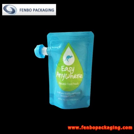 125gram reuseable squeeze food spoutbags zipper pouches manufacturer-FBXZZLA257 125gram reuseable squeeze food spoutbags zipper pouches manufacturer-FBXZZLA257