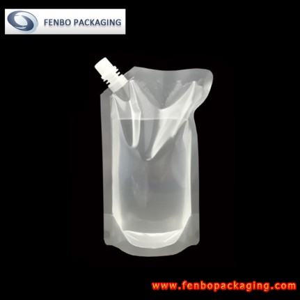 750ml empty plastic corner spout doypack pouches clear with cap-FBYXXZA256 750ml empty plastic corner spout doypack pouches clear with cap-FBYXXZA256