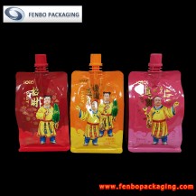 flat bottom spouted standing packing pouches plant-FBQEB045  flat bottom spouted standing packing pouches plant-FBQEB045