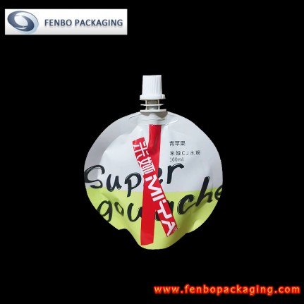 100ml liquid fruit juice drink doypack pouches bags with spouts-FBYXZLA130 100ml liquid fruit juice drink doypack pouches bags with spouts-FBYXZLA130