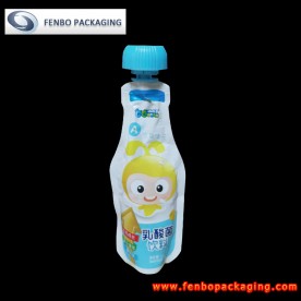 65ml aluminium foil mini spouted pouch for yogurt beverage packaging-FBYXZLA133