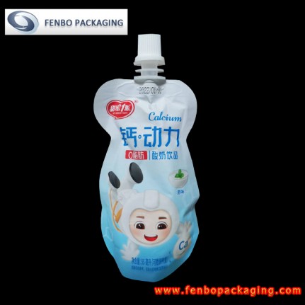 95ml bag spout cap pouches for beverage packaging suppliers-FBYXZLA135