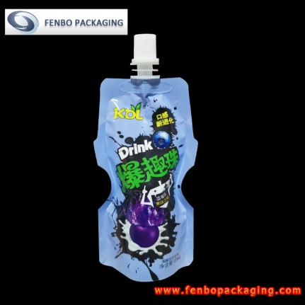 125ml shaped fruit juice beverage spouted pouches bags with tap-FBYXZLA139 125ml shaped fruit juice beverage spouted pouches bags with tap-FBYXZLA139