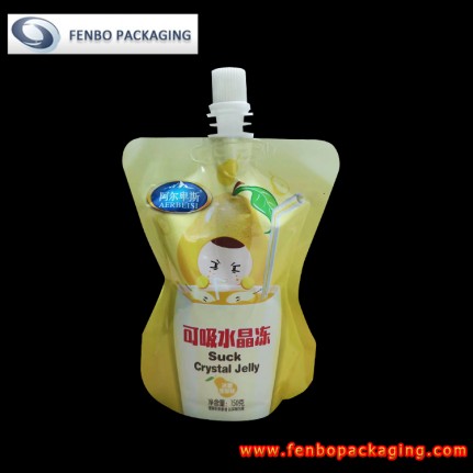 85ml spout packing pouch bag aluminum for liiquid yogurt beverages-FBYXZLA155 85ml spout packing pouch bag aluminum for liiquid yogurt beverages-FBYXZLA155