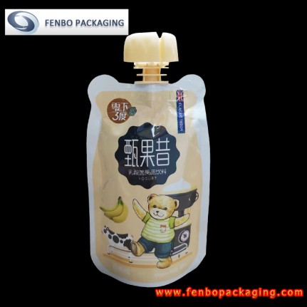100gram aluminium foil spouted packets pouch for baby yogurt beverage packaging-FBYXZLA162 100gram aluminium foil spouted packets pouch for baby yogurt beverage packaging-FBYXZLA162