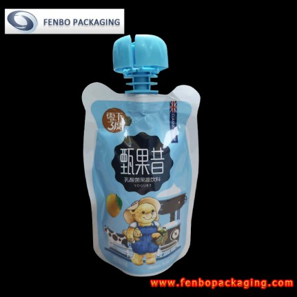 100gram aluminium foil squeeze stand up pouch with spout and baby food screw cap-FBYXZLA160 100gram aluminium foil squeeze stand up pouch with spout and baby food screw cap-FBYXZLA160