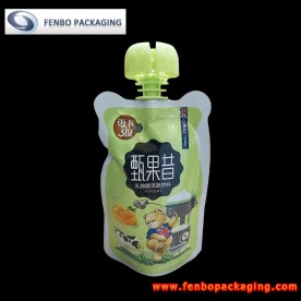 100gram china spouted doypack pouches for baby food with choke proof cap-FBYXZLA161
