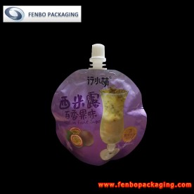6 FL OZ china flexible plactic spouted pouches with cap manufacturer-FBYXZLA171A