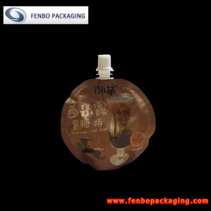 6 FL OZ shaped spouted liquid coffee stand up bags uk-FBYXZLA171B 6 FL OZ shaped spouted liquid coffee stand up bags uk-FBYXZLA171B