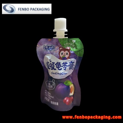 60gram spouted stand up pouch retort food packaging factory-FBYXZLA181A 60gram spouted stand up pouch retort food packaging factory-FBYXZLA181A