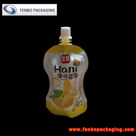 65gram custom shaped liquid food spouted pouches in chennai-FBYXZLA182