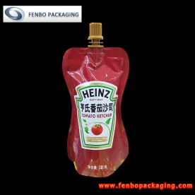 320gram ketchup spouted pouch pack doypack-FBYXZLA192