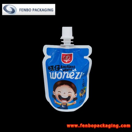 60gram spouted stand up pouch packets of doypack contract packaging-FBYXZLA190A 60gram spouted stand up pouch packets of doypack contract packaging-FBYXZLA190A
